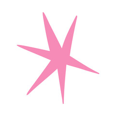 Vector clipart illustration of a star for decoration