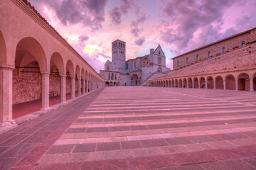 Basilica of San Francesco d'Assisi, Assisi, Italy