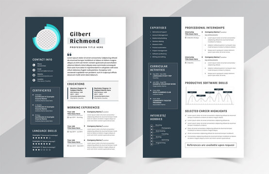 Modern Creative Resume Cv Template