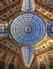Obraz premium Vittorio Emanuele II gallery, Milan, Italy
