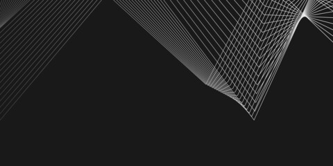 black background with lines