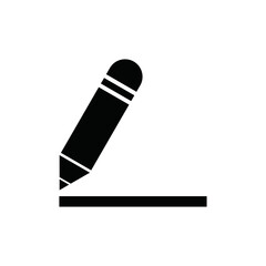 pencil - education icon vector design template