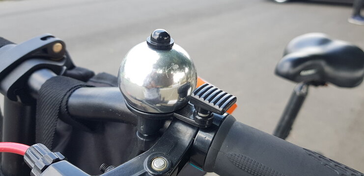 Bicycle bell is one of the most important parts of folding bike for safety riding - Powered by Adobe