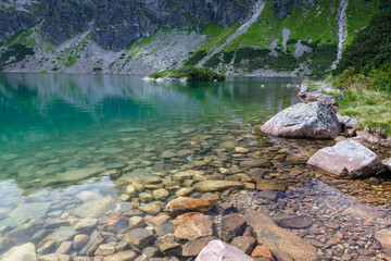 Black Pond in Tatra mountains, Poland