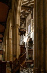 The university church of St Mary the Virgin, official church of Oxford University, Oxford, England, UK