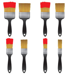Paint brush set.