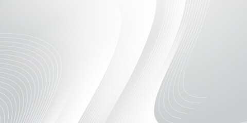 Abstract white square shape with futuristic concept background 