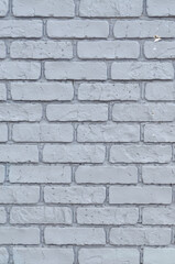 Gray painted brick wall texture