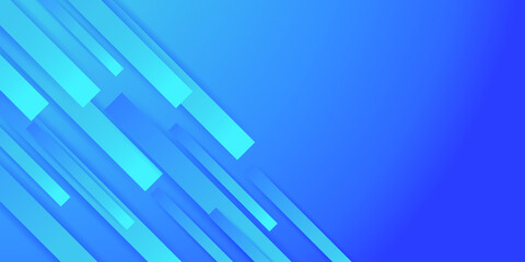 Fototapeta premium Blue 3d business presentation background