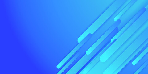 Blue abstract background. Blue tech background. Blue 3D background 