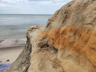 piaskowiec na morzem