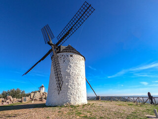 Windmill on the hill near Toledo