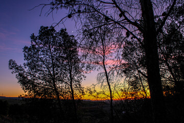 Sunset in Guadalajara, Spain