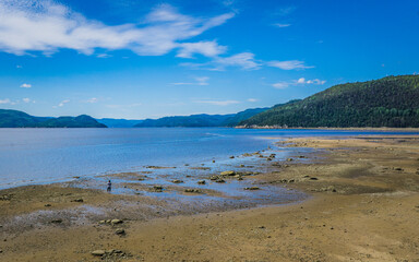 View on Saguenay Fjord from 