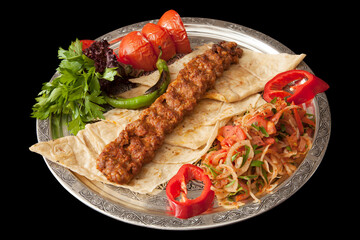 Traditional Turkish Adana Kebab - Shish Kebab
