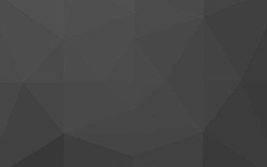 Light Silver, Gray vector abstract polygonal layout.