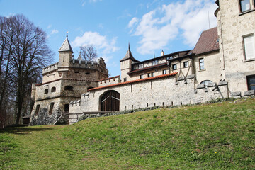 Fototapeta premium Castle Lichtenstein in Baden Wuerttemberg, Germany