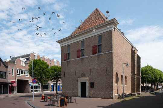 Agnietenkapel at the Nieuwe Markt in Gouda, Zuid-Holland province, The Netherlands