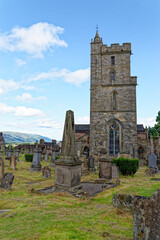 Fototapeta na wymiar Church of the Holy Rude Graveyard - Stirling - Scotland