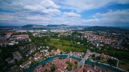 aerial view