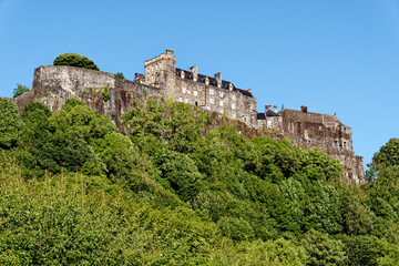 Fototapeta na wymiar Stirling Castle in Stirling - Falkirk - Scotland