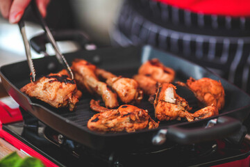 Homemade grilled chicken