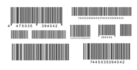 QR code and scan barcode label and marketing. - obrazy, fototapety, plakaty