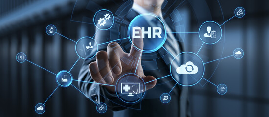 EHR Electronic health record medical data automation.
