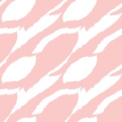 Brush Stroke Fur Seamless Pattern