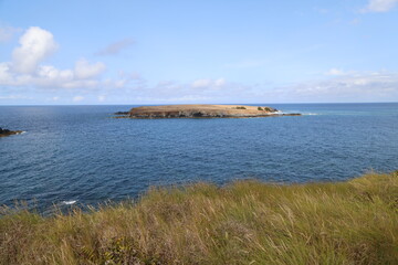 The Ilheu do Topo in the island of Sao Jorge, Azores