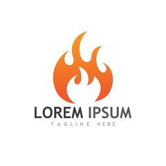 fire logo vector and images