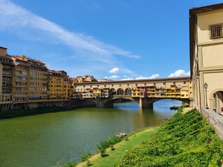 Obraz premium Florenz Brücke