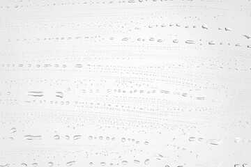 white background water drops on glass, abstract design overlay wallpaper