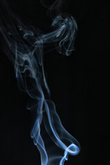 texture smoke black background, bract air waves fog