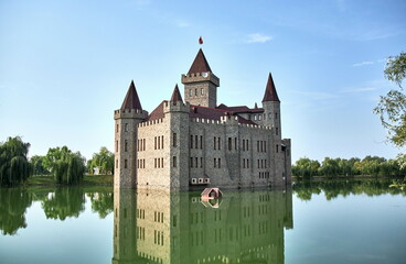 Obraz premium castle on the lake