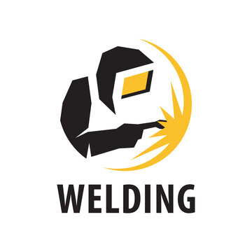 Vector logo of the service, welding workshop