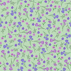 꽃,식물 일러스트 패턴