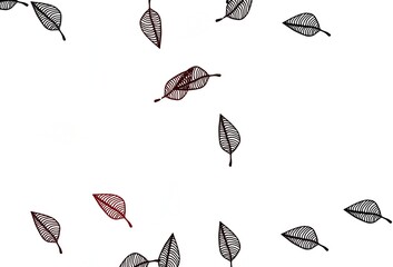 Light Red vector hand painted background.