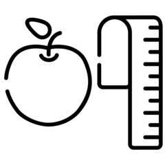 Diet Icon vector