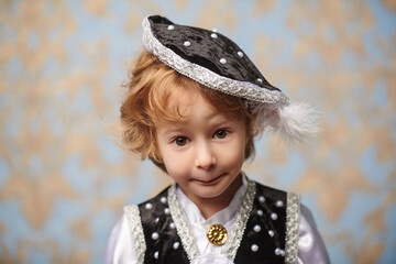 cute little prince - obrazy, fototapety, plakaty