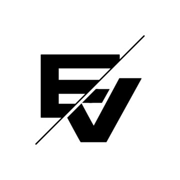 EA initial logo letter abstract vector