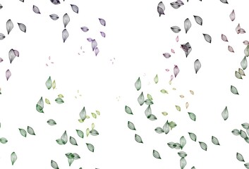 Obraz premium Light Pink, Green vector doodle pattern.