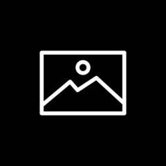 gallery photo icon, gallery icon, gallery photo sign symbol