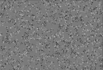 Light Silver, Gray vector pattern with spheres.