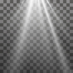Sun rays light