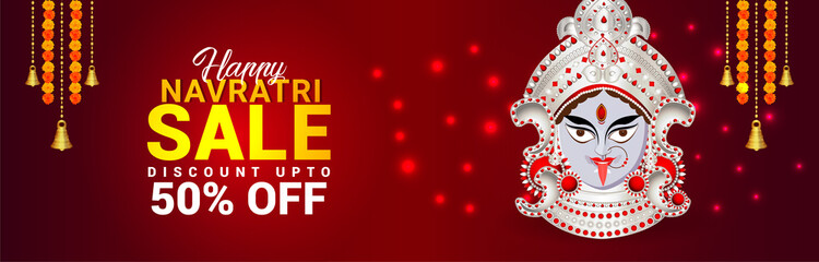 Navratri indian festival celebration background