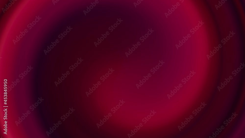 Leinwandbilder Abstract red liquid waves loopable background. Moving abstract blurred background. The colors vary with position, producing smooth color transitions. 3d rendering digital seamless loop animation. 4K