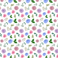 pattern simple and soft flower