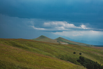two hills landscape