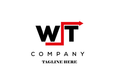 WT financial advice logo vector